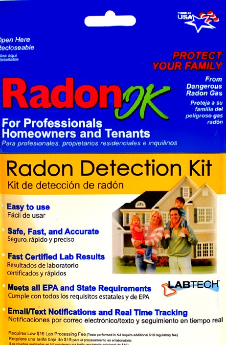 Radon OK retail package